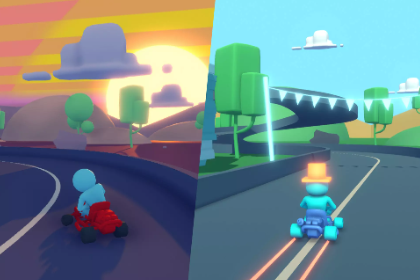 For Unity Learn | Karting Microgame 卡丁车微型游戏 | URP