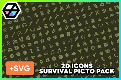 2D Icons - Survival Picto Pack