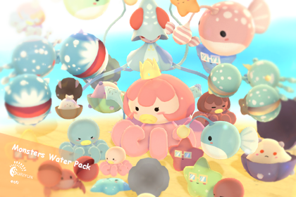Monsters Water Pack