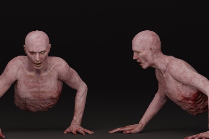 Dismembered Zombie 3