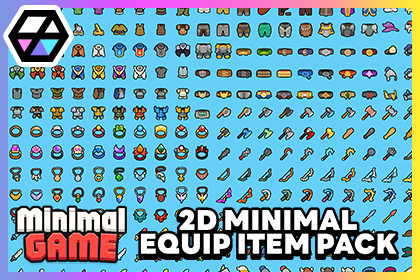 2D Minimal -  Equip Item Pack