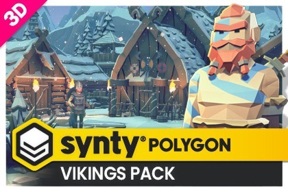 POLYGON - Vikings Pack - Art by Synty