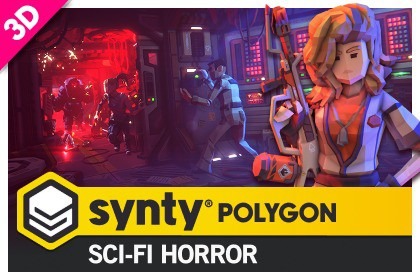 POLYGON - Sci-Fi Horror Pack - Art by Synty