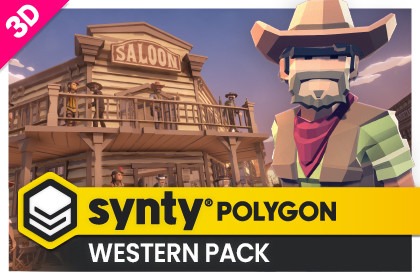 POLYGON - Western Pack - Art by Synty