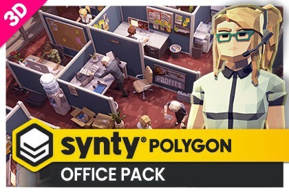 POLYGON - Office Pack - Art by Synty
