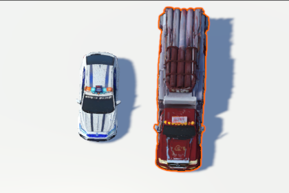 警车&消防车（3D vehicle Models）