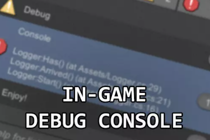 In-game Debug Console
