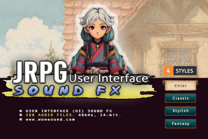JRPG UI音效包
