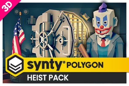 POLYGON - Heist Pack - Art by Synty