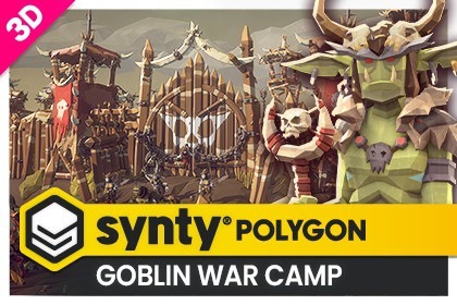 POLYGON - Goblin War Camp Pack - Art by Synty