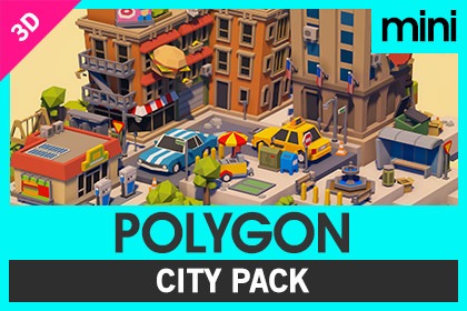 POLYGON MINI - City Pack - Art by Synty
