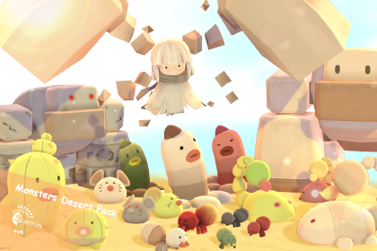Monsters Desert Pack