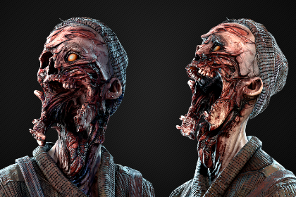 逼真僵尸角色包ZombiePack