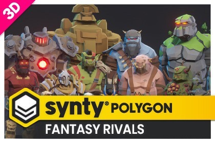 POLYGON - Fantasy Rivals Pack - Art by Synty