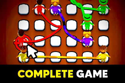 绳索拼图 - 游戏模板 | Rope Puzzle - Game Template