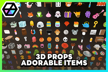 3D Props - Adorable Items
