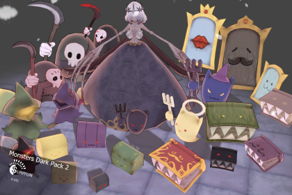 Monsters Darkness Pack 2