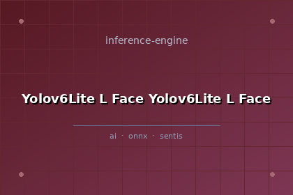 inference-engine-yolov6lite-l-face-yolov6lite-l-face
