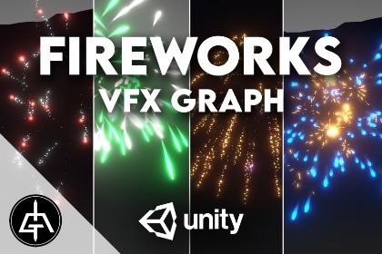 VFX Graph - Fireworks - Vol. 1