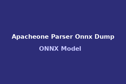 inference-engine-apacheone-parser-onnx-dump
