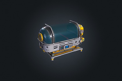 SCI-FI Medical Capsule V1（科幻医疗舱）– 未来治疗舱  | 游戏就绪 PBR | 兼容 Built-in 与 URP