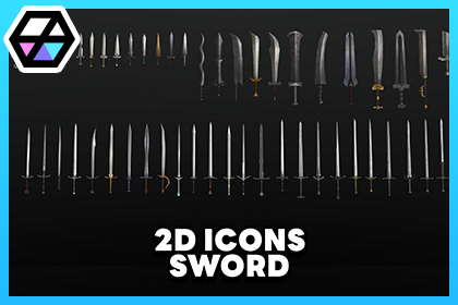 2D Icons - Sword
