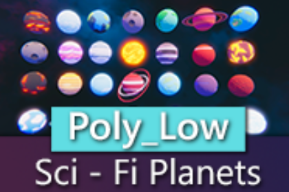 Poly_Low - Sci - Fi - Planets