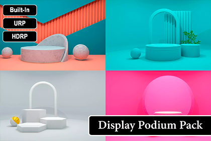 展示台资源包 | Display Podium Pack