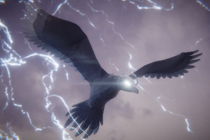 Low Poly Legend: Thunderbird