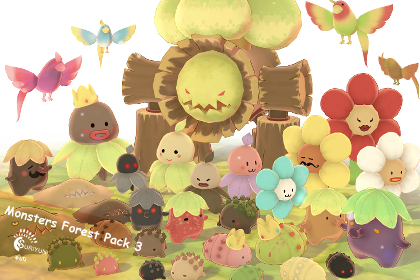Monsters Forest Pack 3