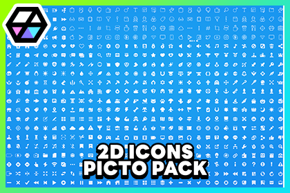 2D Icons - Picto Pack