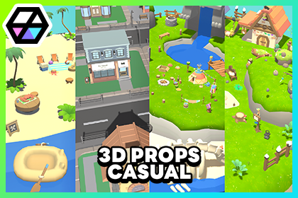 3D Casual Props