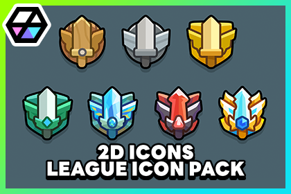 2D Icons - League Icon Pack