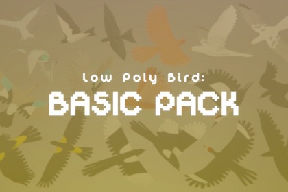 Low Poly Bird: Basic Pack