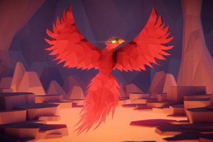Low Poly Legend: Phoenix