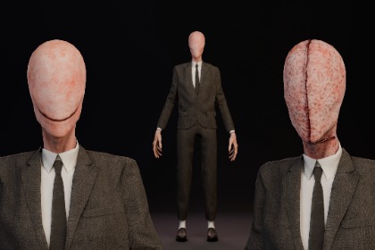 Slender Man in Suit