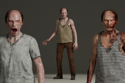 Horror Old Man