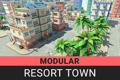 Modular Resort Town - 模块化度假小镇