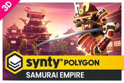 POLYGON - Samurai Empire Pack - Art by Synty