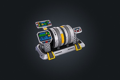 SCI-FI Generator V1（科幻发电机）– 未来能源 | 游戏就绪 PBR | 兼容 Built-in 与 URP