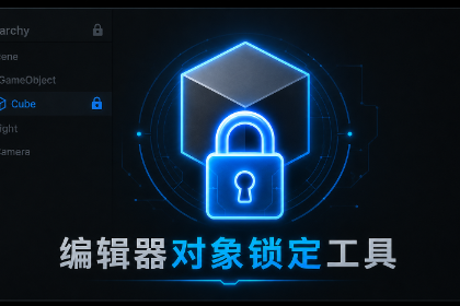 编辑器对象锁定工具