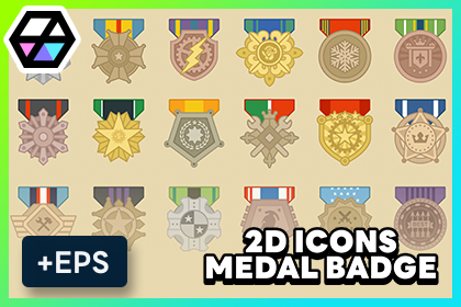 2D Icons - Medal2