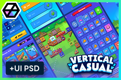 GUI - Vertical Casual(+PSD)