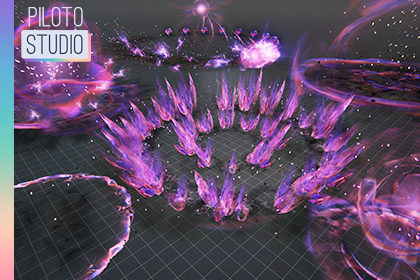 现实主义 ARPG 魔法宝石特效