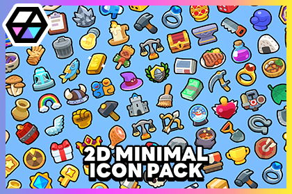 2D Minimal - Icon Pack