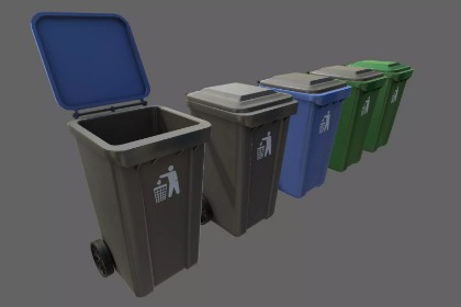 PBR 垃圾桶 | Waste Can PBR