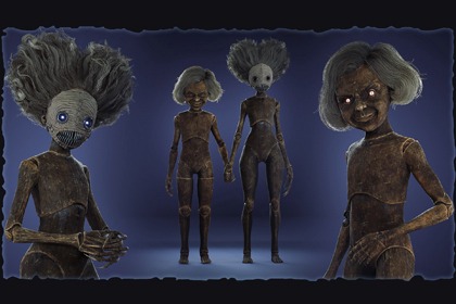 Wood mannequins
