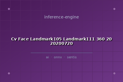 inference-engine-cv-face-landmark105-landmark111-360-20-20200720