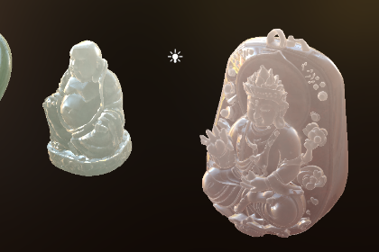 玉石材质_次表面散射Shader