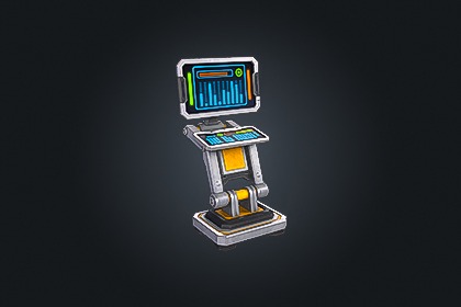 SCI FI PC Monitor V1（科幻电脑显示器) – 未来显示设备  | 游戏就绪 PBR | 兼容 Built-in 与 URP
